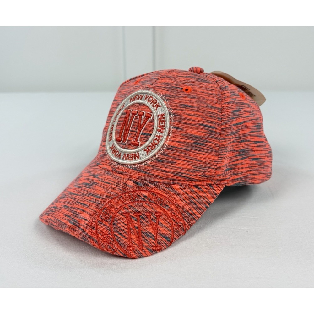Robin Ruth New York Baseball Cap Hat Adjustable Athletic Heathered Pink Unisex